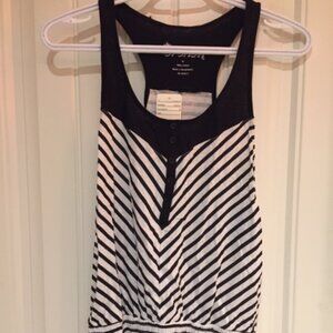 Flared buttoned camisole
